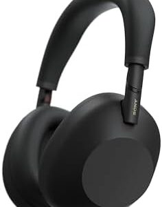 Sony WH-1000XM6 The Best Wireless Noise Canceling Headphones, HD NC Processor QN3, 12 Microphones, Adaptive NC Optimizer, Mastered by Engineers, Studio-Quality, 30-Hour Battery, Black