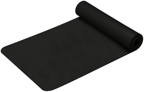 Yoga Mat Thick 1/5" Thick Non Slip Anti-Tear High Density Exercise Mat with Carrying Strap Large Yoga Mat for Floor, Gym, Fitness, Pilates, Stretching, Home Yoga, Workouts