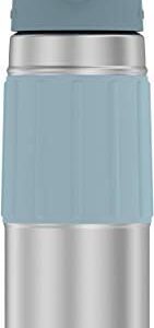 THERMOS Stainless Steel Hydration Bottle, 18 Ounce, Gray