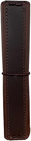 newestor Travelers Notebook Cover with Inner Pockets, Card Slots and Pen Holder, Standard Size, Dark Brown - Image 4