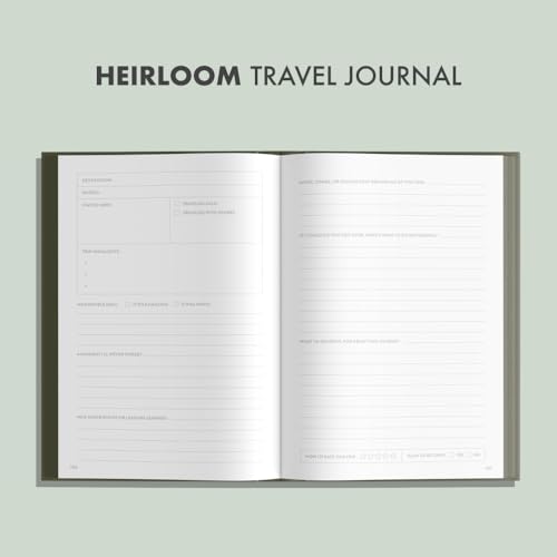 My Travel Journal: A Travel Keepsake Journal to Record Your Vacations, Adventures, and Experiences Abroad (Heirloom Story Books and Guided Journals) - Image 2