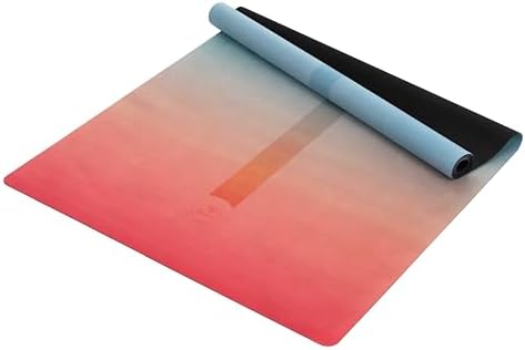 Yvonne Prism Perspective Travel Yoga Mat - Ultra Thin 1/16” (1.5mm), Lightweight, Foldable & Non-Slip for Travel & Home + Free Carrying Strap