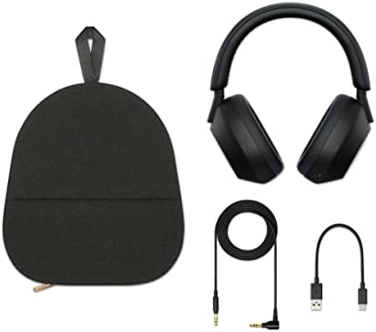 Sony WH-1000XM5 Premium Noise Canceling Headphones, Auto NC Optimizer, 30-Hour Battery, Alexa Voice Control, Black - Image 8
