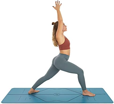 Liforme Travel Yoga mat – Patented Alignment System, Warrior-Like Grip, Non-Slip, Eco-Friendly, Ultra-Lightweight and Sweat Resistant, Made with Natural Rubber - Image 4