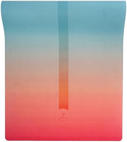 Yvonne Prism Perspective Travel Yoga Mat - Ultra Thin 1/16” (1.5mm), Lightweight, Foldable & Non-Slip for Travel & Home + Free Carrying Strap - Image 6