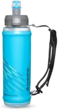 HydraPak SkyFlask Speed - Collapsible Handheld Running Water Bottle (350ml, 500ml, 500ml Insulated) - Adjustable Strap, Lightweight, Spill-Proof Cap - Image 2