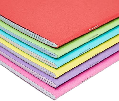 24 Pack Blank Books for Kids to Write Stories, A6 Colorful Notebooks Bulk, 4.3x5.5 in Unlined Travel Journals Scrapbooks for Students Sketching - Image 7