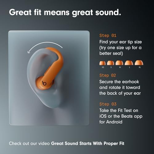 Beats Powerbeats Pro 2 Wireless Bluetooth Earbuds - Noise Cancelling, Heart Rate Monitor, IPX4, Up to 45H Battery & Charging Case, Works with Apple & Android - Quick Sand - Image 3