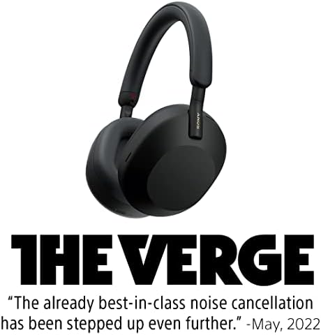Sony WH-1000XM5 Premium Noise Canceling Headphones, Auto NC Optimizer, 30-Hour Battery, Alexa Voice Control, Black - Image 9