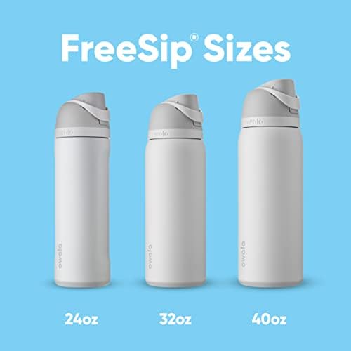 Owala FreeSip Insulated Stainless Steel Water Bottle with Straw, BPA-Free Sports Water Bottle, Great for Travel, 32 Oz, Denim - Image 5