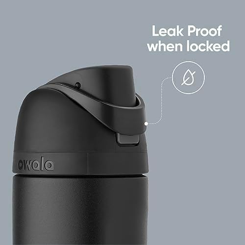Owala FreeSip Insulated Stainless Steel Water Bottle with Straw, BPA-Free Sports Water Bottle, Great for Travel, 32 Oz, Denim - Image 7