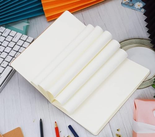 24 Pack Kraft Notebook Journals for Travelers, Students and Office, Writing Diary Subject Notebooks Planner with Thick Paper, 60 Pages, 30 Sheets, 8.3x5.5 inch, A5 Size, Travel Journal Set.(Blank) - Image 2