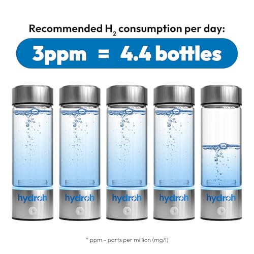 Hydroh Original Hydrogen Water Bottle 15oz, Portable Hydrogen Water Bottle 2024, Advanced Hydrogen Rich Water Maker with SPE/PEM for Home Office Fitness Travel Drinking - Image 6