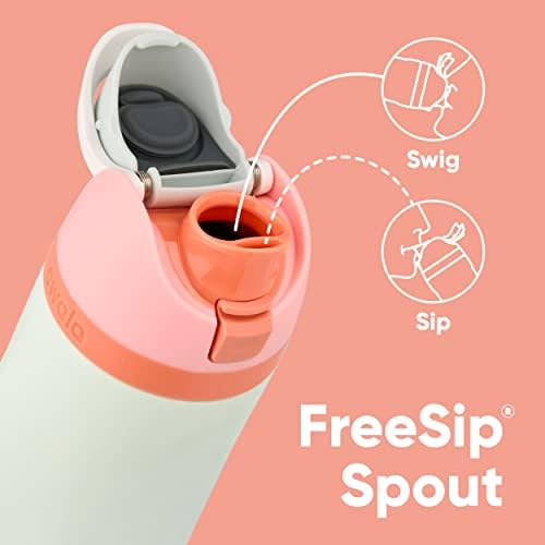Owala FreeSip Insulated Stainless Steel Water Bottle with Straw, BPA-Free Sports Water Bottle, Great for Travel, 32 Oz, Denim - Image 2