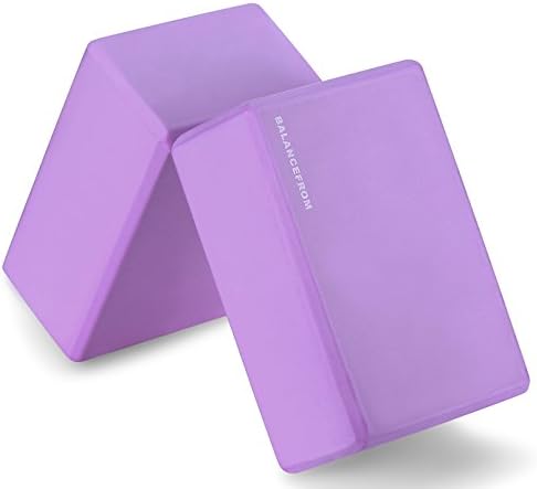 All Purpose 1/2-Inch Extra Thick High Density Anti-Tear Exercise Yoga Mat and Knee Pad with Carrying Strap and Optional Yoga Blocks, Multiple - Image 5
