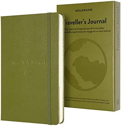 Moleskine Passion Journal, Travel, Hard Cover, Large (5" x 8.25") Elm Green, 400 Pages - Image 3