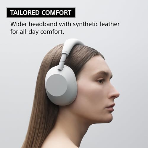Sony WH-1000XM6 The Best Wireless Noise Canceling Headphones, HD NC Processor QN3, 12 Microphones, Adaptive NC Optimizer, Mastered by Engineers, Studio-Quality, 30-Hour Battery, Black - Image 7