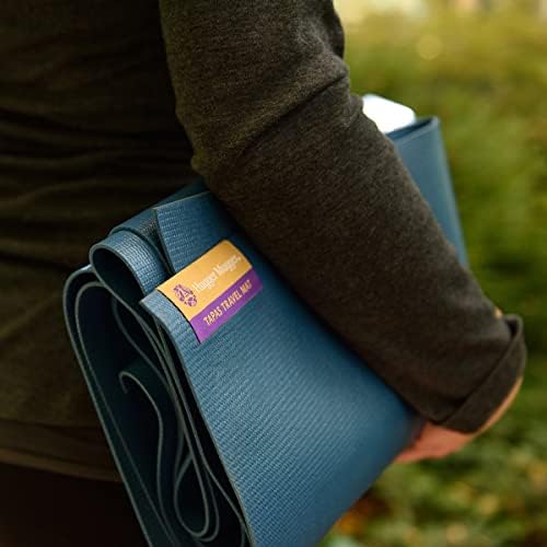 Hugger Mugger Tapas Travel Yoga Mat - Super Portable and Durable, Textured Sticky Surface, May be Folded or Rolled, Packable, Economical - Image 8