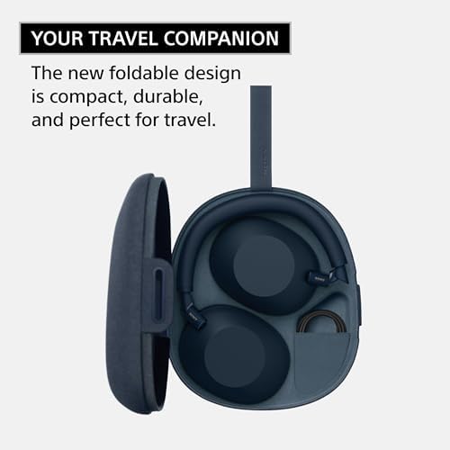 Sony WH-1000XM6 The Best Wireless Noise Canceling Headphones, HD NC Processor QN3, 12 Microphones, Adaptive NC Optimizer, Mastered by Engineers, Studio-Quality, 30-Hour Battery, Black - Image 6