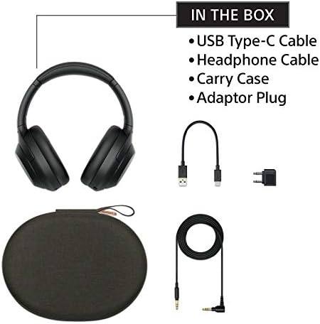 Sony WH-1000XM4 Wireless Premium Noise Canceling Overhead Headphones with Mic for Phone-Call and Alexa Voice Control, Silver WH1000XM4 - Image 7