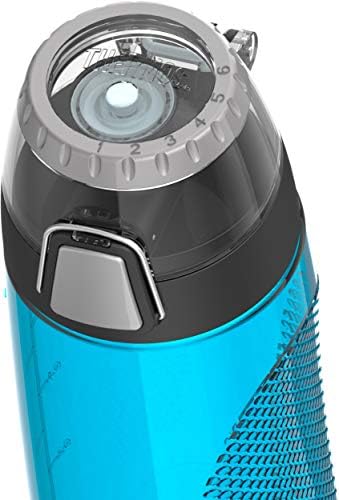 Thermos Intak 24-Ounce Tritan Hydration Bottle with Meter (Teal), One Size, - Image 3