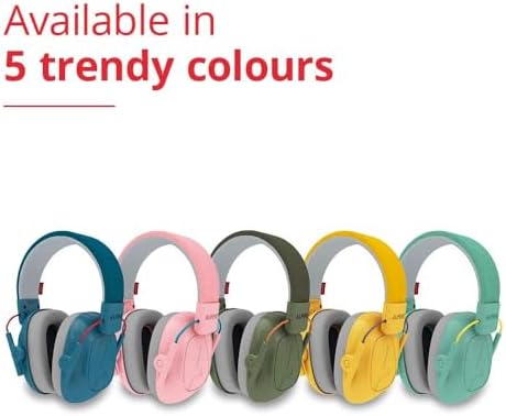 Alpine Muffy Kids - Hearing Protection - CE & ANSI Certified - Adjustable for Ages 3-16 years - Noise Cancelling Headphones - 25dB Sound Reduction Ideal for Protection and Concentration Aid - Blue - Image 8