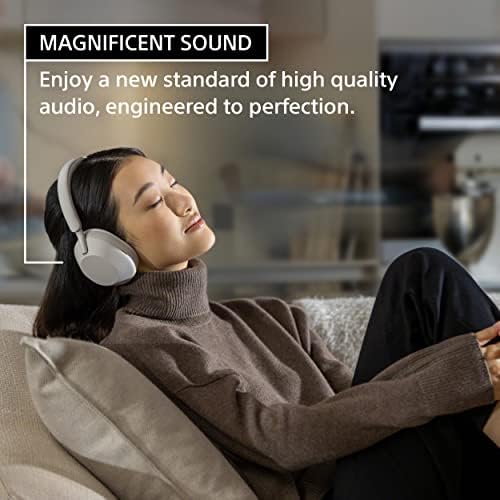 Sony WH-1000XM5 Premium Noise Canceling Headphones, Auto NC Optimizer, 30-Hour Battery, Alexa Voice Control, Black - Image 4