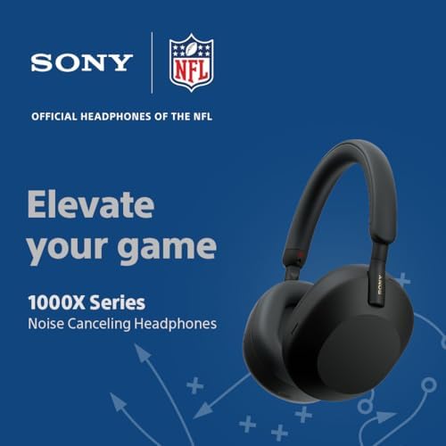 Sony WH-1000XM5 Premium Noise Canceling Headphones, Auto NC Optimizer, 30-Hour Battery, Alexa Voice Control, Black - Image 2