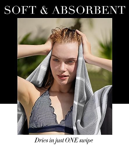 Giant Huge Thin Boho Throw Blanket Turkish Beach Blanket Towel Jumbo Extra Large XL XXL Big Oversized Outdoor Picnic Accessories Airplane Travel Essentials Camping Gears Must Haves Yard Yoga Mat Aqua - Image 6
