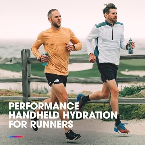 HydraPak SkyFlask Speed - Collapsible Handheld Running Water Bottle (350ml, 500ml, 500ml Insulated) - Adjustable Strap, Lightweight, Spill-Proof Cap - Image 3