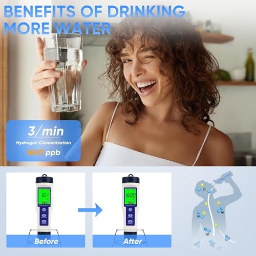 Upgraded Hydrogen Water Bottle Generator - Portable Rechargeable Hydrogen-Rich Water Machine, Rapid 3-Min for Enhanced Water Quality, Premium Travel-Friendly Design with SPE/PEM Tech (Silver) - Image 4