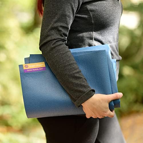 Hugger Mugger Tapas Travel Yoga Mat - Super Portable and Durable, Textured Sticky Surface, May be Folded or Rolled, Packable, Economical - Image 7