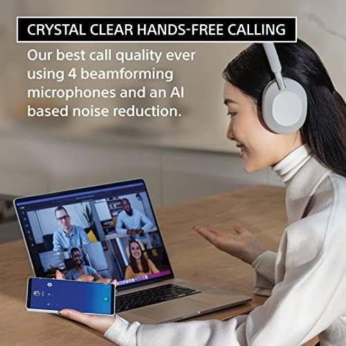 Sony WH-1000XM5 Premium Noise Canceling Headphones, Auto NC Optimizer, 30-Hour Battery, Alexa Voice Control, Black - Image 5