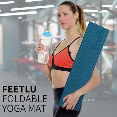 Foldable Yoga Exercise Mat – Lightweight, Anti-Slip, and Easy to Store for Yoga, Pilates, Home Workouts, and Floor Exercises - Image 6