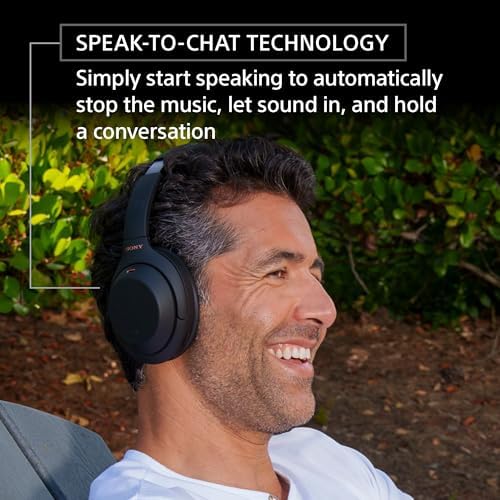 Sony WH-1000XM4 Wireless Premium Noise Canceling Overhead Headphones with Mic for Phone-Call and Alexa Voice Control, Silver WH1000XM4 - Image 4