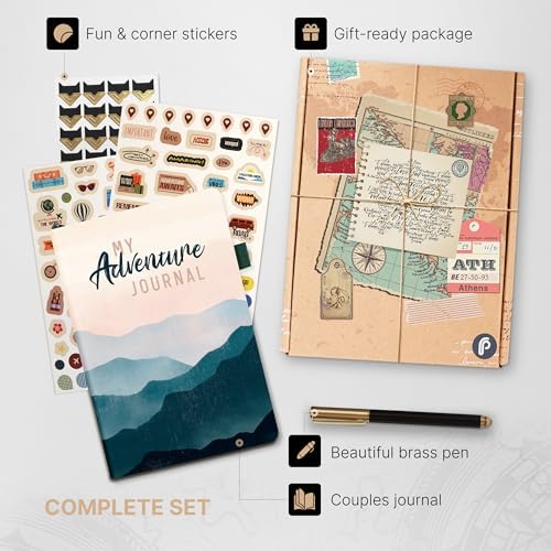 3-in-1 Travel Journal for Women - My Adventure Book, Travelers Notebook, Scrapbook & Bucket List Gifts for People Who Travel A Lot With Prompts - Cruise & Camping Essentials Planner Accessories Diary - Image 5