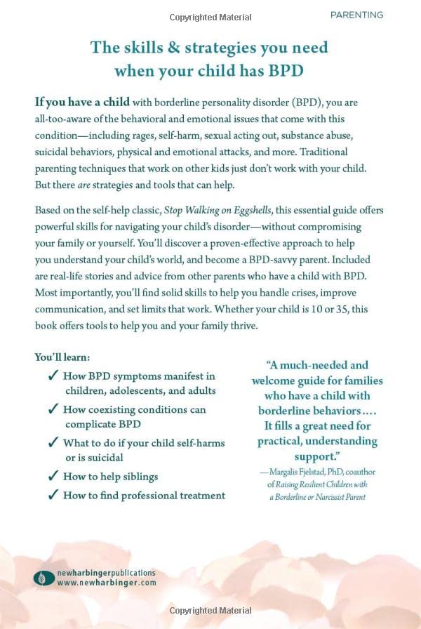 Stop Walking on Eggshells for Parents: How to Help Your Child (of Any Age) with Borderline Personality Disorder without Losing Yourself - Image 2