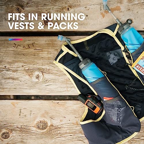 HydraPak UltraFlask Speed (500ml or 600ml) - Collapsible Soft Flask Water Bottle for Hydration Vests and Running Packs with Easy Open Cap - Image 3